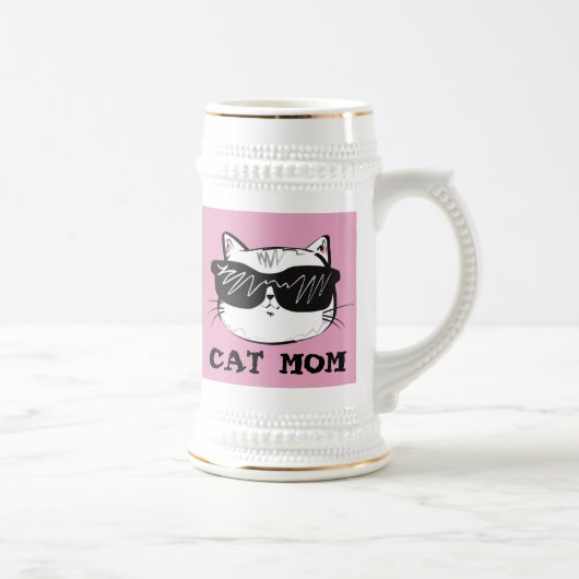 CAT MOM BEER STEIN BIERPUL (Rechts)
