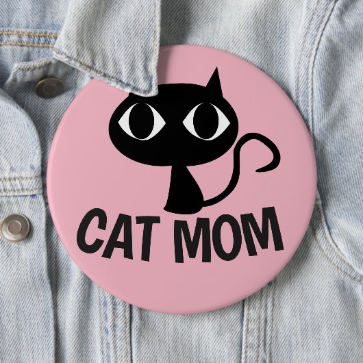 CAT MOM-Buttonnen Ronde Button 6,0 Cm (In situ)