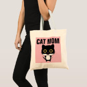 CAT MOM-Canvas tas (Voorkant (product))