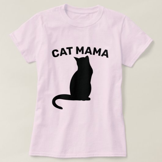 CAT MOM (CAT MAMA) T-Shirts (Design voorkant)
