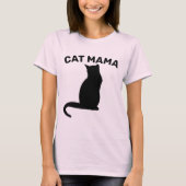 CAT MOM (CAT MAMA) T-Shirts (Voorkant)
