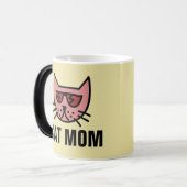 CAT MOM Coffee-microfoons Magische Mok (Voorkant links)
