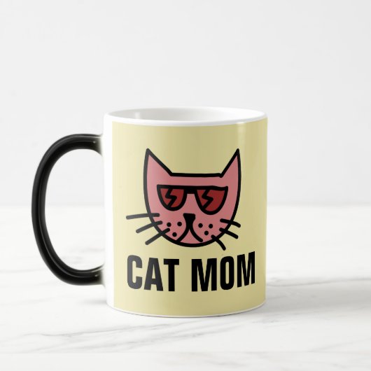 CAT MOM Coffee-microfoons Magische Mok (Links)