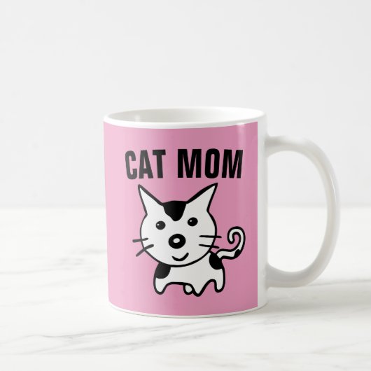 CAT MOM COFFEE MUGS KOFFIEMOK (Rechts)