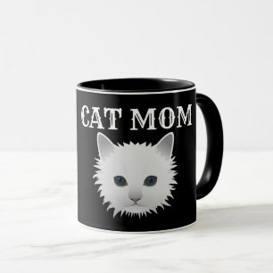 CAT MOM COFFEE MUGS MOK