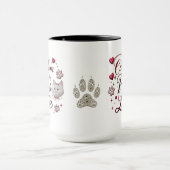 Cat Mom Combo Mok 15 oz – Bold Design Powered (Midden)