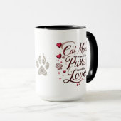 Cat Mom Combo Mok 15 oz – Bold Design Powered (Voorkant rechts)