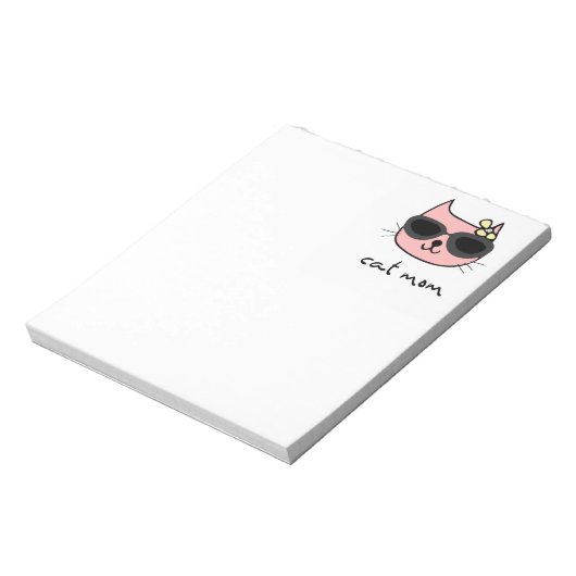 CAT MOM CUTE NOTA PAD NOTITIEBLOK (Linkerzijde)