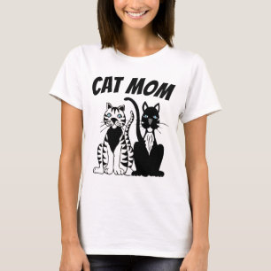 CAT MOM-dames T-shirts