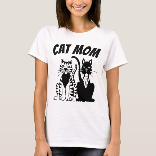 CAT MOM-dames T-shirts (Voorkant)