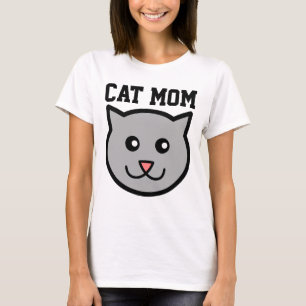 CAT MOM-dames t-shirts