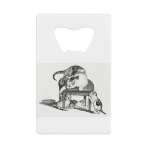 Cat Mom Day - Moederdag Cat Gift - Mama Cat Creditkaart Flessenopener
