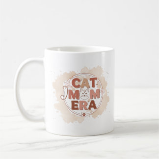 Cat Mom Era Trendy Mug Koffiemok