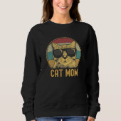 Cat Mom Funny Cat Lovers Trui (Voorkant)