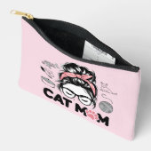 "Cat Mom" Funny Cute Cat Lover Women Etui (Open)
