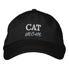 Cat Mom geborduurd Pet, Trendy Cat Lover Pet