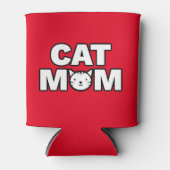 CAT MOM-Koelbox (rood) Blikjeskoeler (Voorkant)