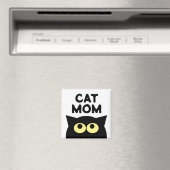 Cat Mom koelkastmagneet voor dierenliefhebbers Magneet (Insitu (Vaatwasser))