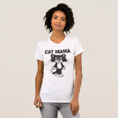 CAT MOM (MAMA) Funny Cute T-shirts (Voorkant volledig)