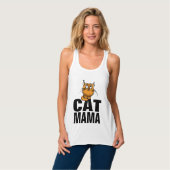 CAT MOM MAMA T-SHIRTS (Volledige Voorkant)