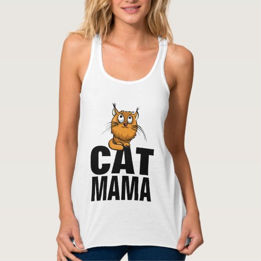 CAT MOM MAMA T-SHIRTS (Voorkant)