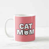 CAT MOM-Mok (roze) Koffiemok (Links)