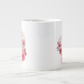 Cat Mom Mok – Schattigee Floral Kitten Koffiekopje (Voorkant)