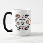 Cat Mom Morphing Mok – 15 oz Magic Coffee Cup (Links)