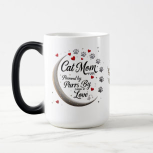 Cat Mom Morphing Mok – Moonlight, Paws & Love