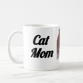 Cat Mom Mug | Cute Cat Lover Gift with Hand Pettin Koffiemok