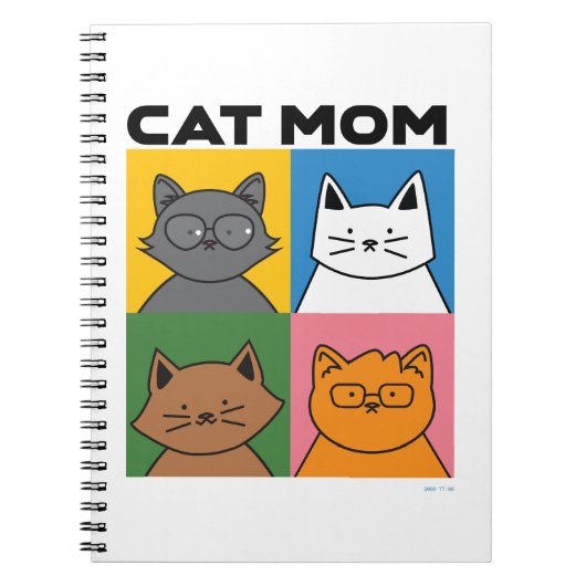 Cat mom notitieboek (Voorkant)
