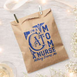 Cat Mom Nurse - Grappig cadeau voor verpleegkundig Bedankzakje