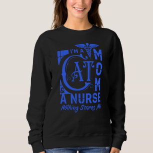 Cat Mom Nurse - Grappig cadeau voor verpleegkundig Trui