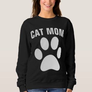 CAT MOM PAW PRINT T-Shirts