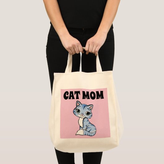 CAT MOM PINK TAS HANDBAG PURSE (Voorkant (product))
