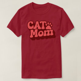 Cat Mom Shirt voor Moederdag