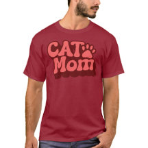 Cat Mom Shirt voor Moederdag