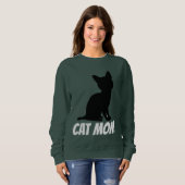 CAT MOM SWEATSHIRTS T-Shirt (Voorkant volledig)