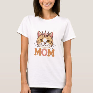 Cat mom t-shirt