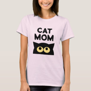Cat Mom t shirt voor vrouwen