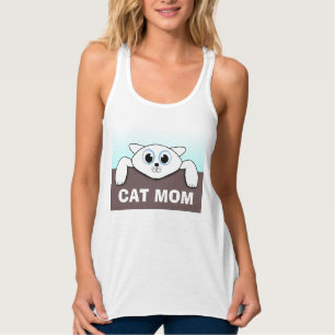 CAT MOM T-shirts Dames T - shirts