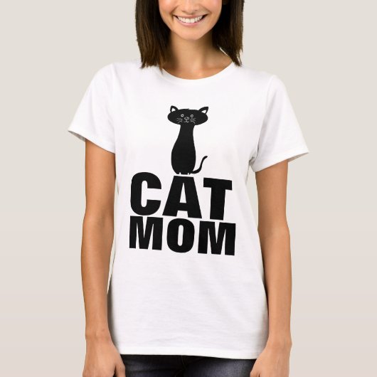 CAT MOM-t-shirts T-shirt (Voorkant)