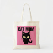 CAT MOM-TASSEN TOTE BAG (Voorkant)