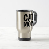 CAT MOM TRAVEL MUG REISBEKER (Voorkant rechts)
