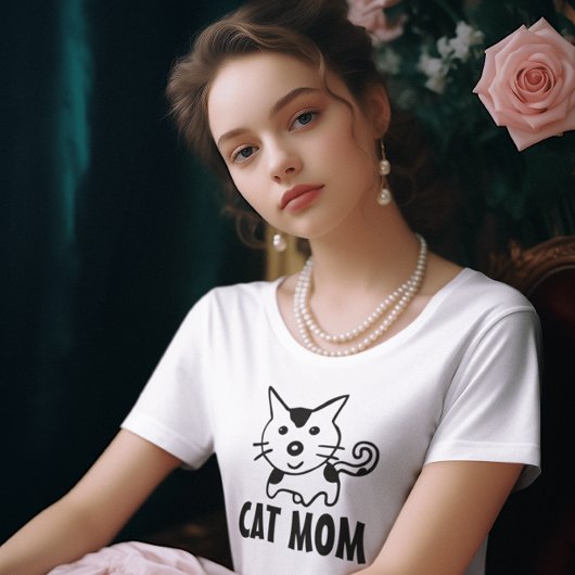 CAT MOM TSHIRTS