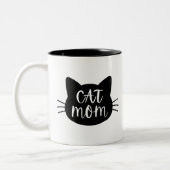 Cat Mom Tweekleurige Koffiemok (Links)