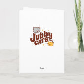 Cat Mom Wenskaart: Happy Moederdag Kaart (Achterkant)