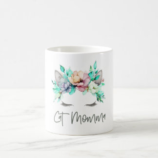 Cat Momma Floral Crown Mok