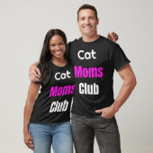 Cat Moms Club T-shirt (Unisex)