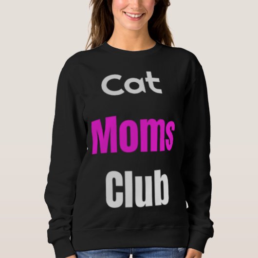 Cat Moms Club Trui (Voorkant)
